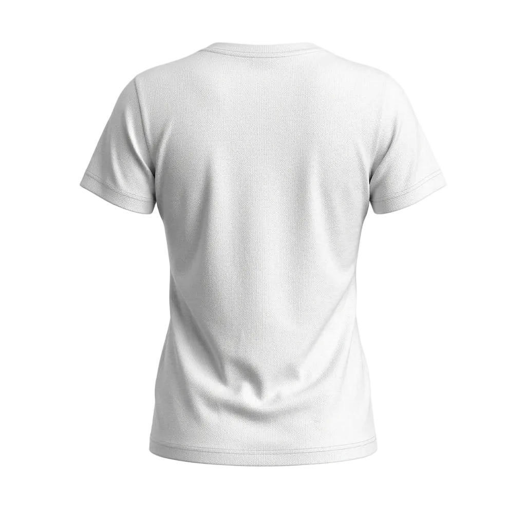 Gym T-shirts Real. blanc Femme