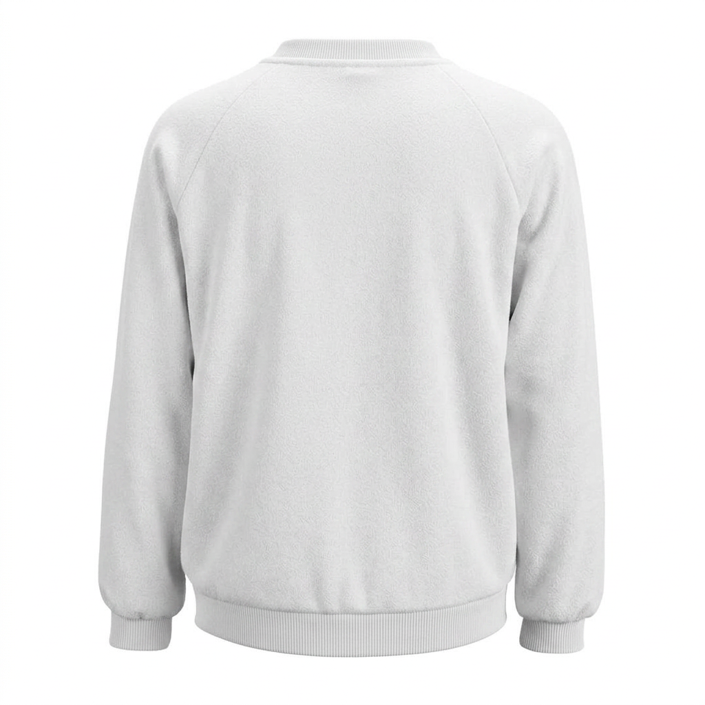 Sweat-shirt oversize Real. blanc Femme
