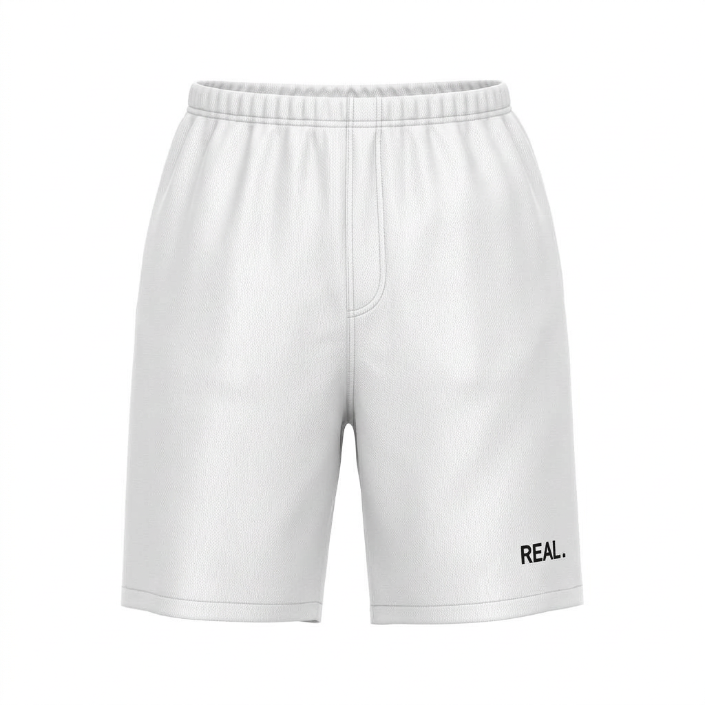 Gym short Real. blanc