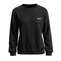 Sweat-shirt oversize Real. noir Femme