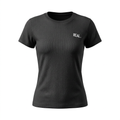 Gym T-shirt Real. noir Femme