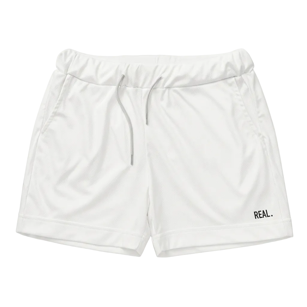 Gym short Real. blanc Femme