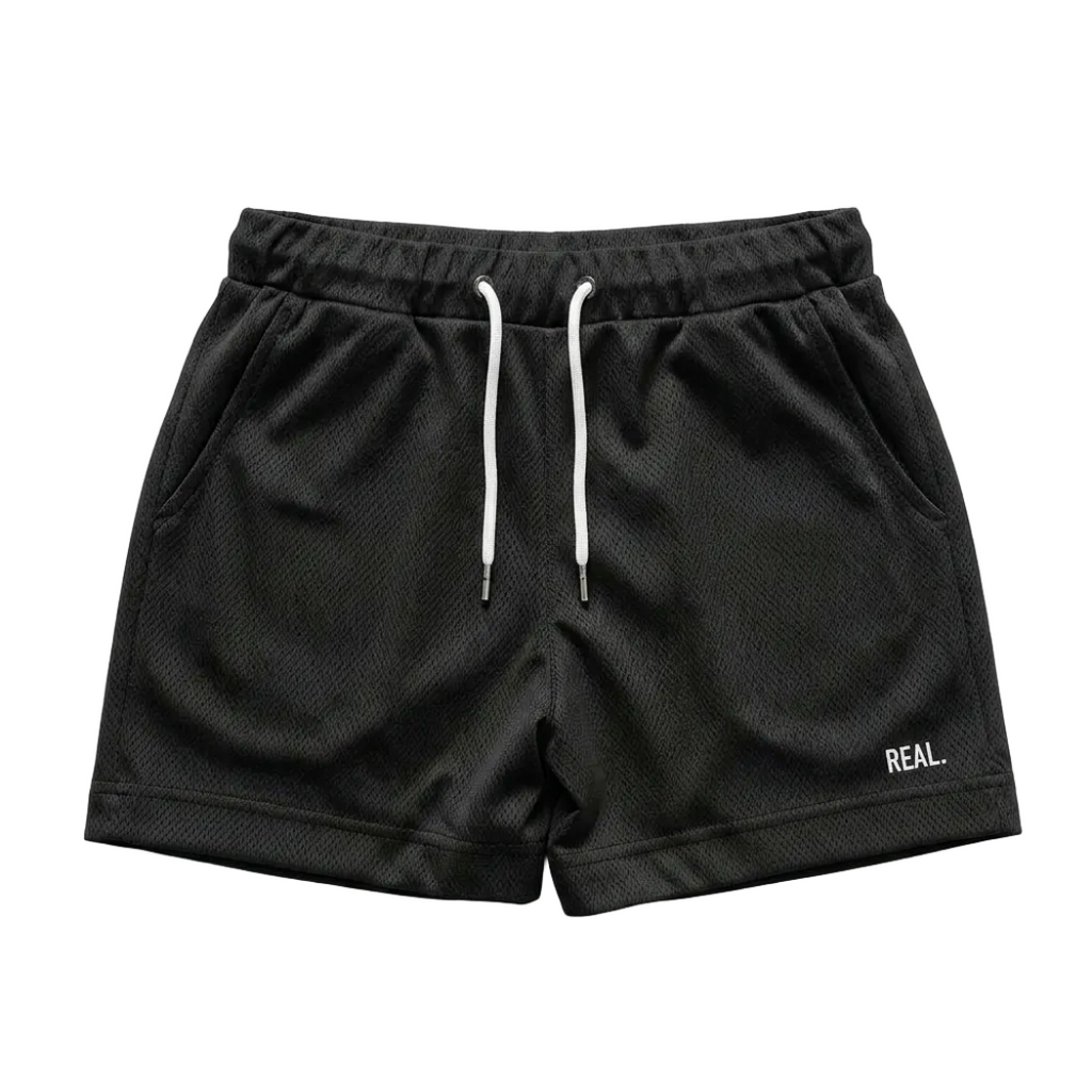 Gym short Real. noir Femme