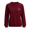 Sweat-shirt oversize Real. bordeaux Femme