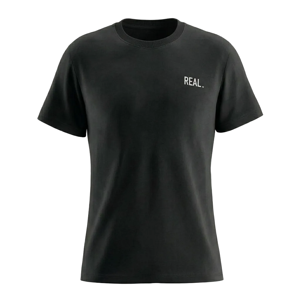 Gym T-Shirt Real. noir